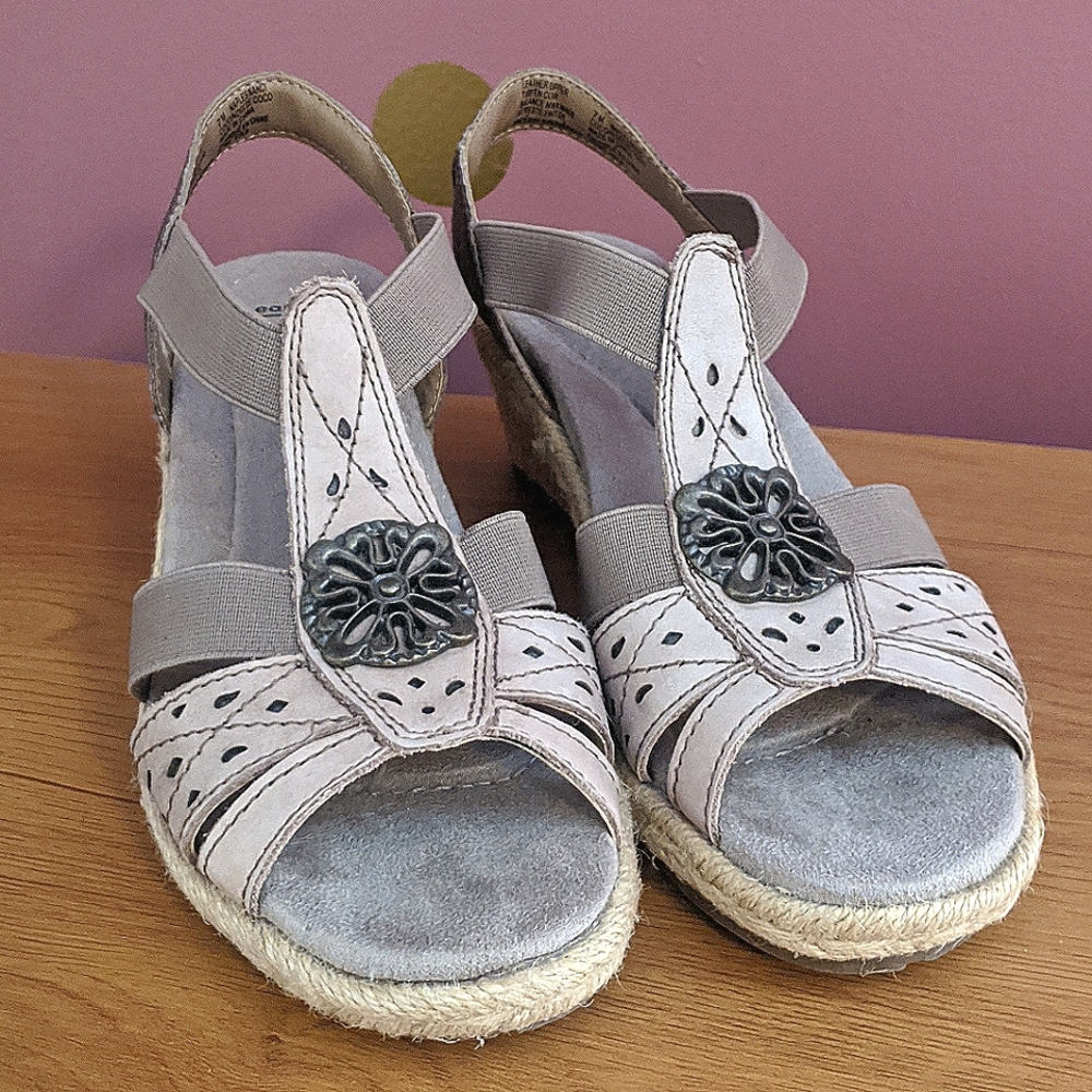 Earth Origins Naples Nanci Espadrille Sandals Wedge